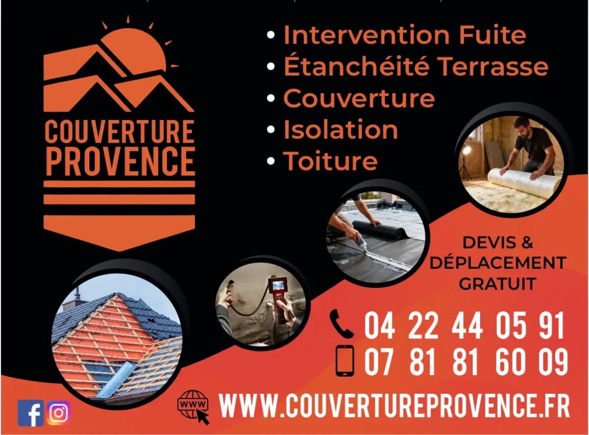 Réalisation de Couverture Provence 83