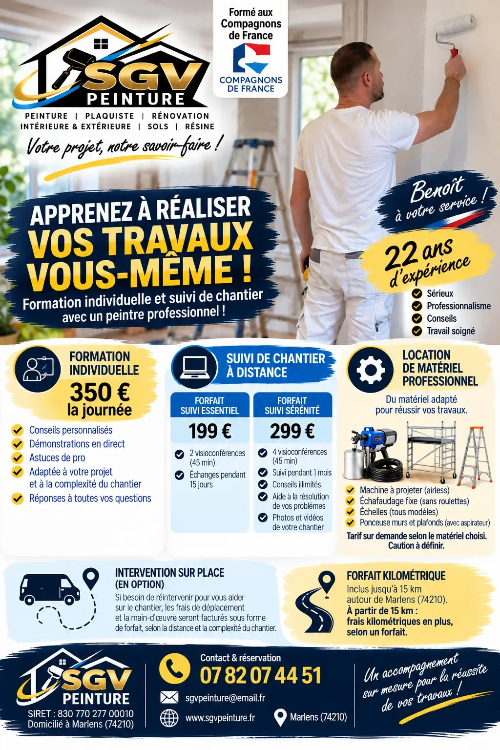 Réalisation de Sgv Peinture